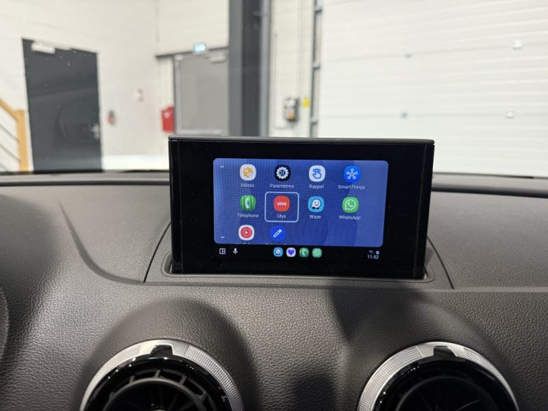 AUDI A3 2.0 TDI 184CH S-LINE QUATTRO S TRONIC 6 / APPLE CARPLAY