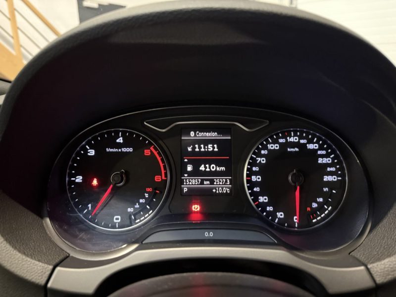AUDI A3 2.0 TDI 184CH S-LINE QUATTRO S TRONIC 6 / APPLE CARPLAY
