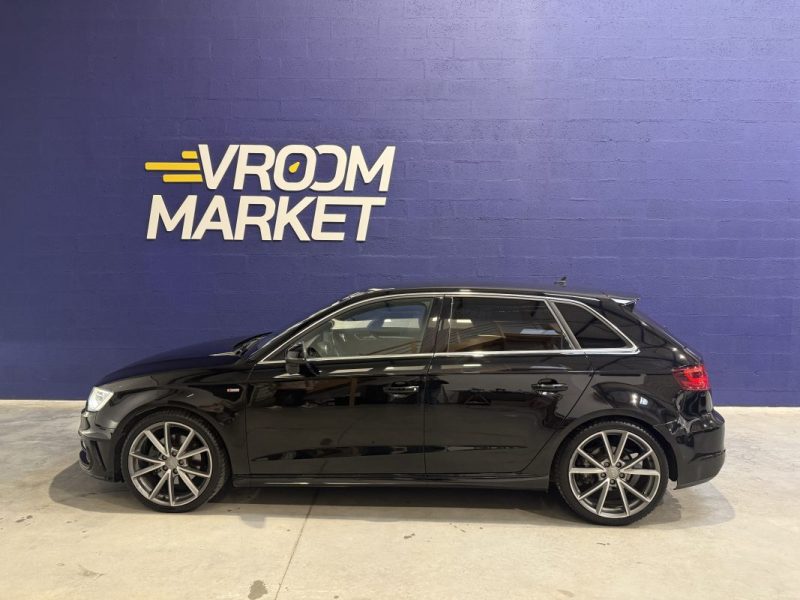 AUDI A3 2.0 TDI 184CH S-LINE QUATTRO S TRONIC 6 / APPLE CARPLAY