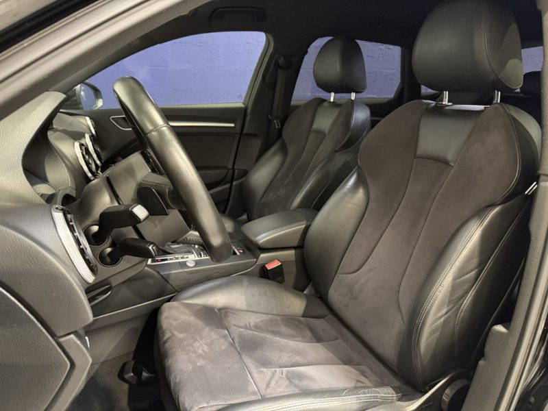 AUDI A3 2.0 TDI 184CH S-LINE QUATTRO S TRONIC 6 / APPLE CARPLAY