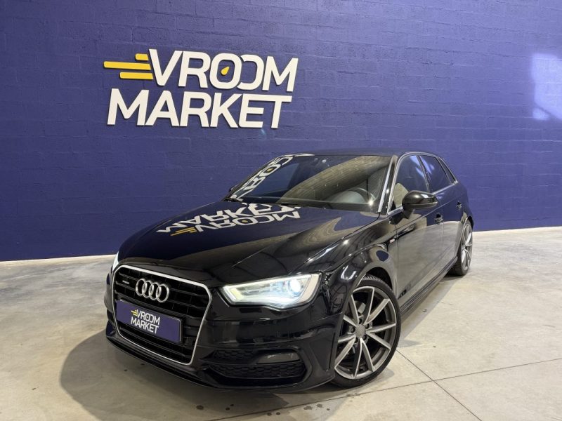 AUDI A3 2.0 TDI 184CH S-LINE QUATTRO S TRONIC 6 / APPLE CARPLAY