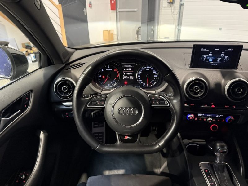 AUDI A3 2.0 TDI 184CH S-LINE QUATTRO S TRONIC 6 / APPLE CARPLAY