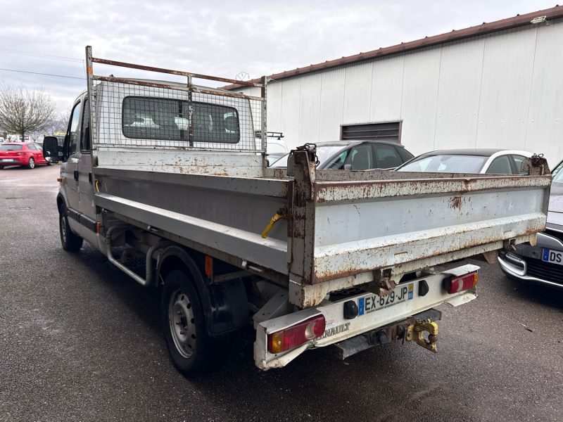 RENAULT MASTER BENNE 3.5T 2.5 DCI 100 (MOTEUR 170 000 KMS SUR FACTURE ) 