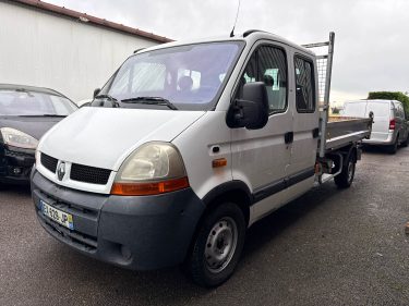 RENAULT MASTER BENNE 3.5T 2.5 DCI 100 (MOTEUR 170 000 KMS SUR FACTURE ) 