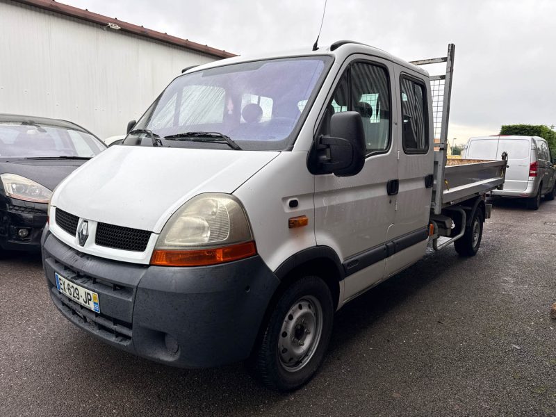 RENAULT MASTER BENNE 3.5T 2.5 DCI 100 (MOTEUR 170 000 KMS SUR FACTURE ) 