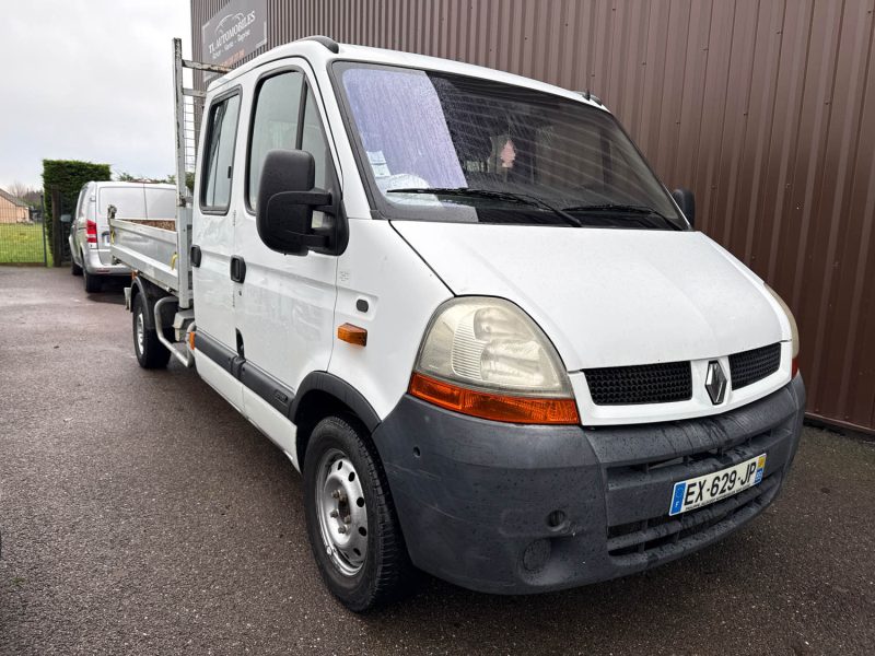 RENAULT MASTER BENNE 3.5T 2.5 DCI 100 (MOTEUR 170 000 KMS SUR FACTURE ) 