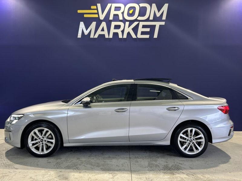 AUDI A3 BERLINE 35 TFSI 150CV MILD HYBRID S TRONIC / TOIT OUVRANT & SIÈGES CHAUFFANTS