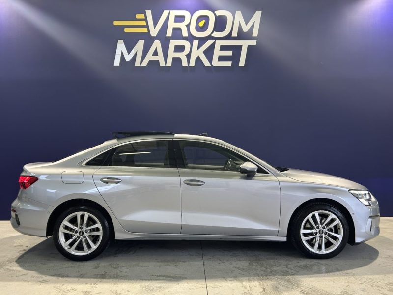 AUDI A3 BERLINE 35 TFSI 150CV MILD HYBRID S TRONIC / TOIT OUVRANT & SIÈGES CHAUFFANTS