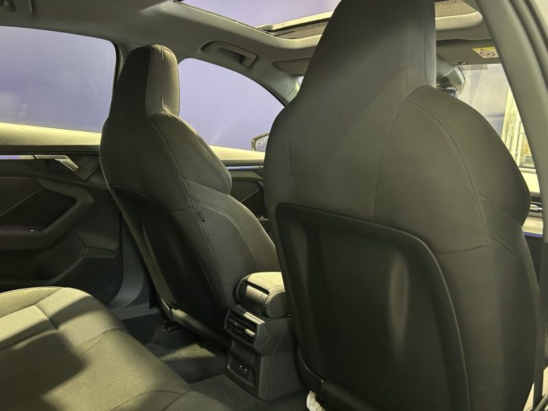 AUDI A3 BERLINE 35 TFSI 150CV MILD HYBRID S TRONIC / TOIT OUVRANT & SIÈGES CHAUFFANTS