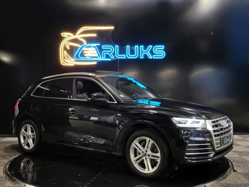 AUDI Q5 50 TFSIE 299CH S LINE QUATTRO S TRONIC 7 / TOIT OUVRANT + APPLE CARPLAY + HAYON ELECTRIQUE / 