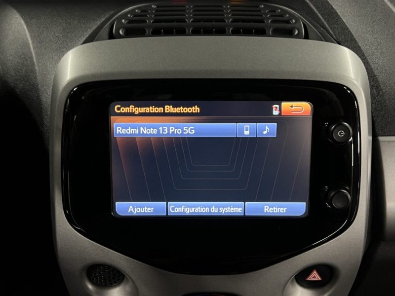 TOYOTA AYGO II 1.0 VVT-i 69 Cv 5 PORTES CLIMATISATION ECRAN TACTILE CAMERA RECUL - GARANTIE 1 AN