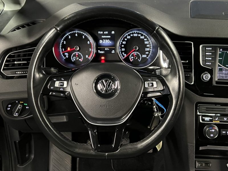 VOLKSWAGEN GOLF 7 VII SPORTSVAN CARAT 1.4 TSI 125 Cv 1ERE MAIN / GPS BVM6 CRIT AIR 1 - GARANTIE 1 AN