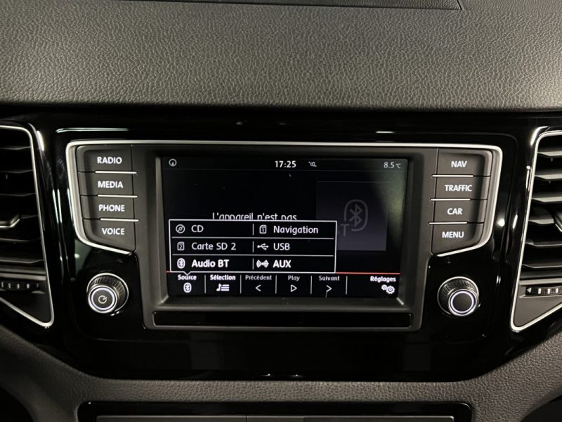 VOLKSWAGEN GOLF 7 VII SPORTSVAN CARAT 1.4 TSI 125 Cv 1ERE MAIN / GPS BVM6 CRIT AIR 1 - GARANTIE 1 AN