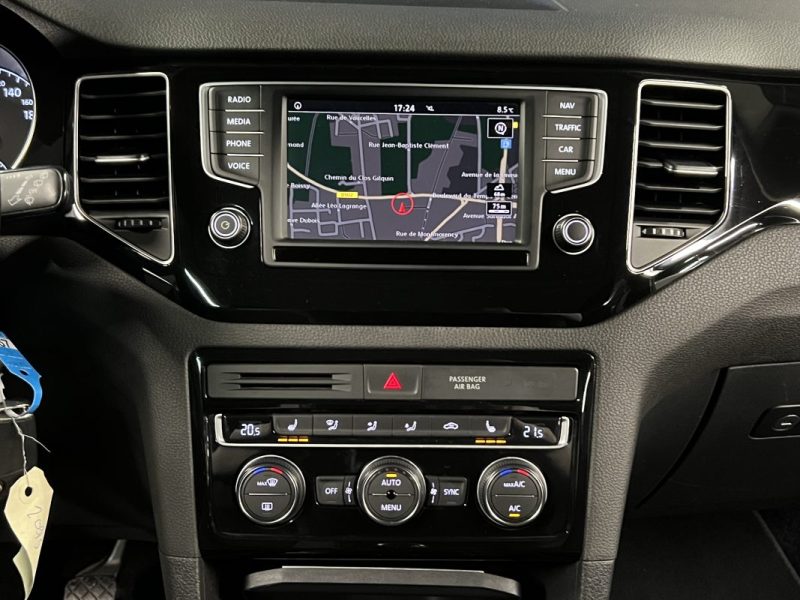 VOLKSWAGEN GOLF 7 VII SPORTSVAN CARAT 1.4 TSI 125 Cv 1ERE MAIN / GPS BVM6 CRIT AIR 1 - GARANTIE 1 AN