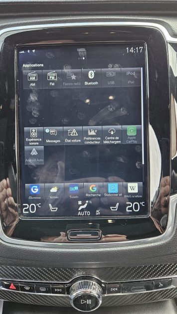 VOLVO XC90 II 2.0 235CV D5 AWD R-DESIGN CUIR CAMERA 360 TETE HAUTE BOWERS&WILKINS