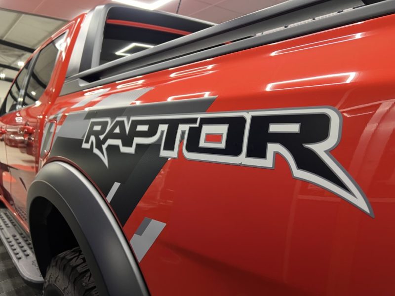 Ford Raptor Ranger 3.0 V6 292ch S&S Double Cabine BVA10 | 35 000 KM | Caméra 360 | Volant chauffant 