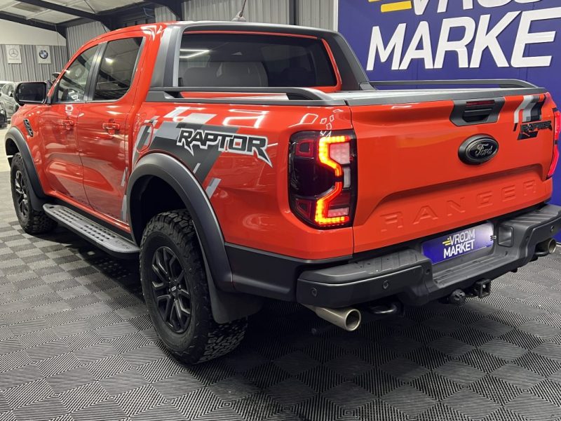 Ford Raptor Ranger 3.0 V6 292ch S&S Double Cabine BVA10 | 35 000 KM | Caméra 360 | Volant chauffant 