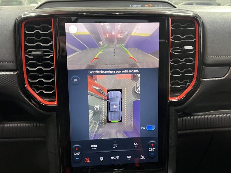 Ford Raptor Ranger 3.0 V6 292ch S&S Double Cabine BVA10 | 35 000 KM | Caméra 360 | Volant chauffant 