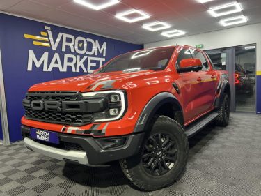 Ford Raptor Ranger 3.0 V6 292ch S&S Double Cabine BVA10 | 35 000 KM | Caméra 360 | Volant chauffant 