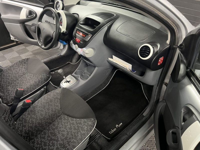 PEUGEOT 107 1.0 68 Cv BOITE AUTOMATIQUE / 17 100 Kms REELS 5 PORTES CRIT AIR 1 - GARANTIE 1 AN