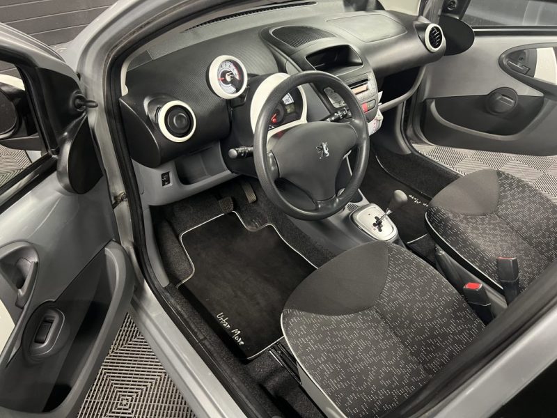 PEUGEOT 107 1.0 68 Cv BOITE AUTOMATIQUE / 17 100 Kms REELS 5 PORTES CRIT AIR 1 - GARANTIE 1 AN
