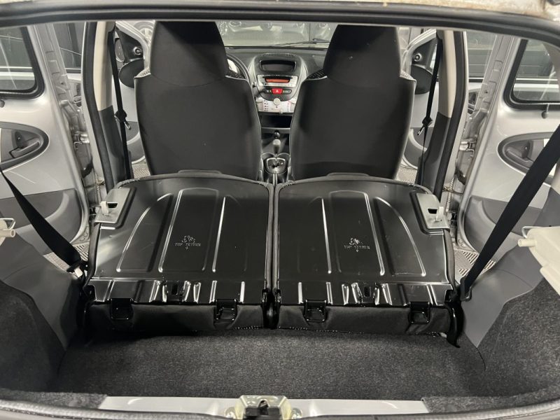 PEUGEOT 107 1.0 68 Cv BOITE AUTOMATIQUE / 17 100 Kms REELS 5 PORTES CRIT AIR 1 - GARANTIE 1 AN