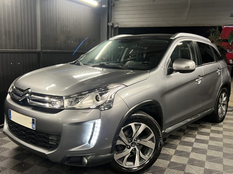 CITROEN C4 AIRCROSS EXCLUSIVE 4WD 4x4 1.6 HDI 115 Cv TOIT PANO CUIR CAMERA RECUL GPS - GARANTIE 1 AN