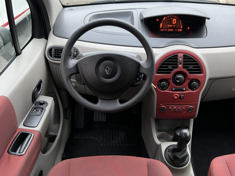 RENAULT MODUS 1.4 98 Cv 5 PORTES / CLIMATISAITON 82 500 Kms - GARANTIE 1 AN