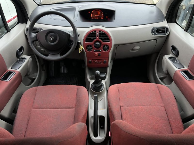 RENAULT MODUS 1.4 98 Cv 5 PORTES / CLIMATISAITON 82 500 Kms - GARANTIE 1 AN