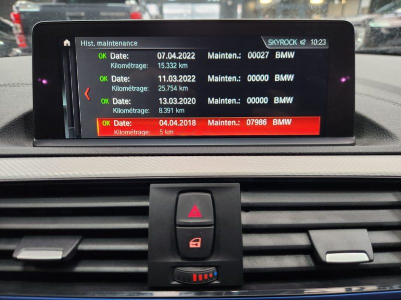 BMW SERIE 1 2018 (F20) 120I 184 ULTIMATE M SPORT BVA8 5P*GPS*