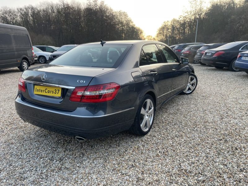 MERCEDES CLASSE E 350 CDI 3.0 CDI 231 CH V6 BLUEEFFICIENCY 7G-TRONIC BVA W212 AVANTGARDE 2009