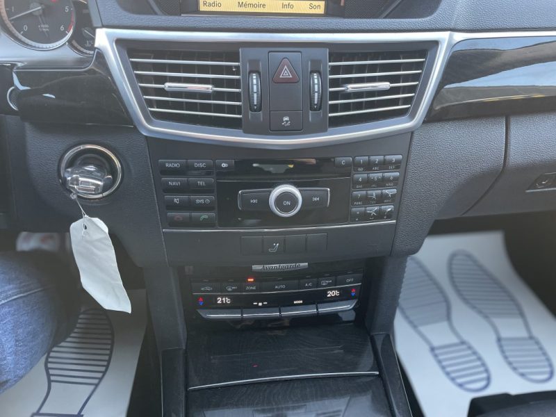MERCEDES CLASSE E 350 CDI 3.0 CDI 231 CH V6 BLUEEFFICIENCY 7G-TRONIC BVA W212 AVANTGARDE 2009