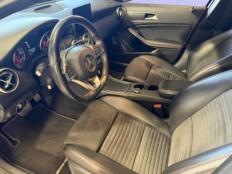 MERCEDES CLASSE A 180D 1.5 PACK AMG BVA7 DISTRIBUTION ET ENTRETIEN A JOUR - SIEGES CHAUFFANTS 