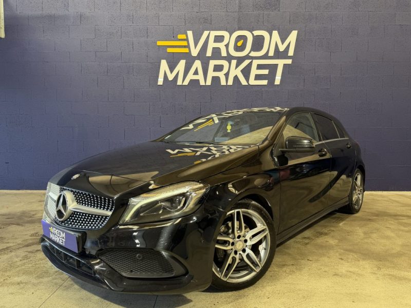 MERCEDES CLASSE A 180D 1.5 PACK AMG BVA7 DISTRIBUTION ET ENTRETIEN A JOUR - SIEGES CHAUFFANTS 