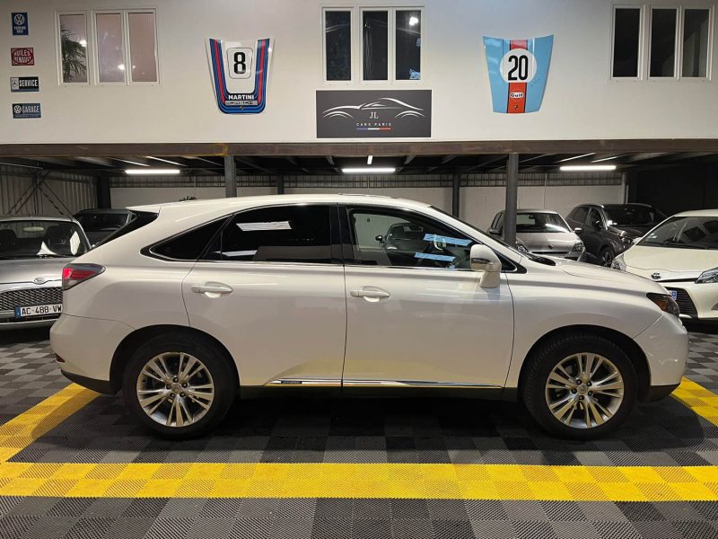 MAGNIFIQUE LEXUS RX 450H 3.5 V6 313CH (SUIVI D'ENTRETIEN, TOIT OUVRANT, SIEGES CHAUFFANTS)