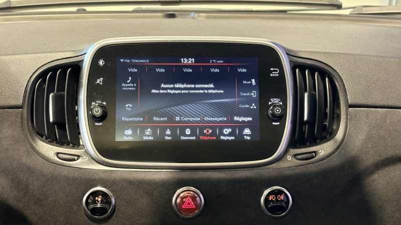 Abarth 500 1.4 T-Jet 180CH 595 COMPETIZIONE - Toit ouvrant - Siege sabelt- Ligne monza - Alcantara  