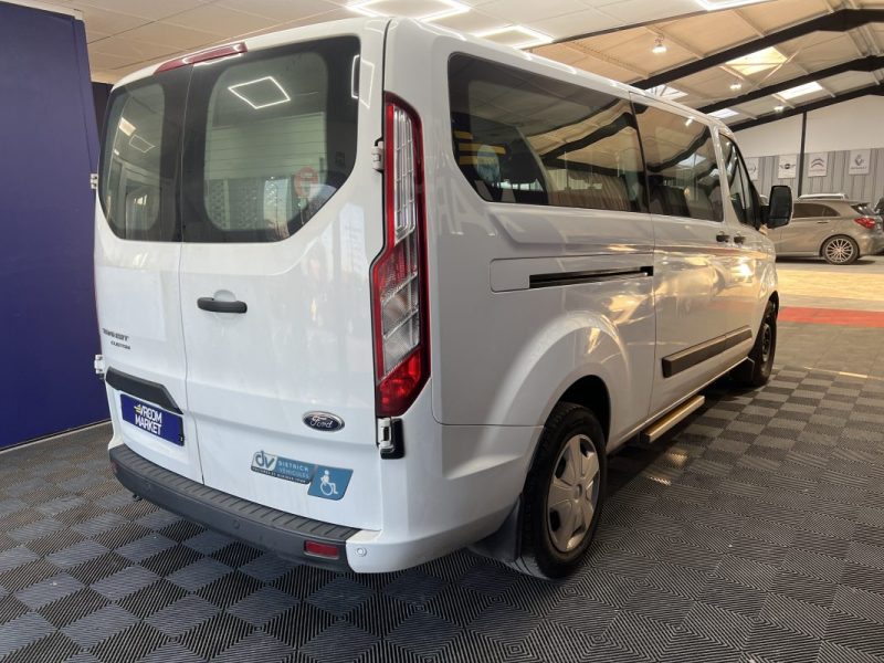 Ford Transit Custom 2.0 EcoBlue 105CH 9 places | TVA récupérable | Équipements PMR | Entretiens OK