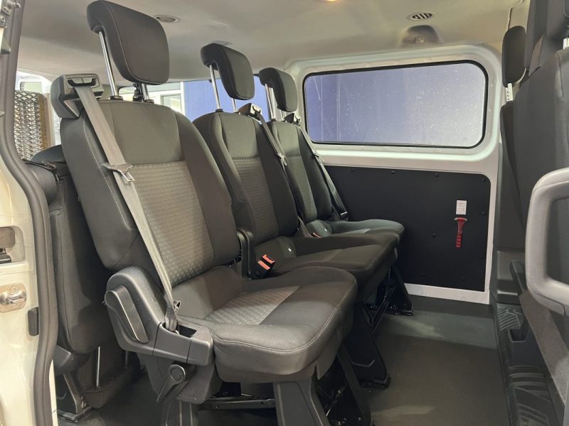 Ford Transit Custom 2.0 EcoBlue 105CH 9 places | TVA récupérable | Équipements PMR | Entretiens OK