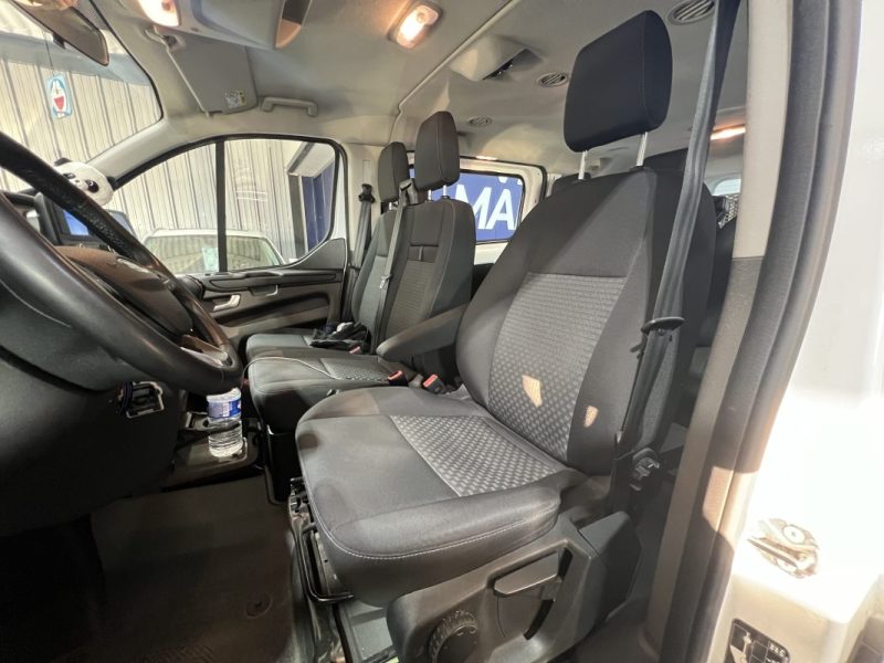 Ford Transit Custom 2.0 EcoBlue 105CH 9 places | TVA récupérable | Équipements PMR | Entretiens OK