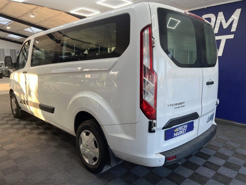 Ford Transit Custom 2.0 EcoBlue 105CH 9 places | TVA récupérable | Équipements PMR | Entretiens OK