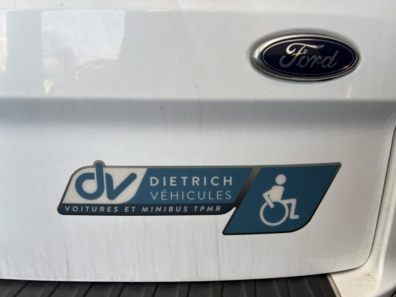 Ford Transit Custom 2.0 EcoBlue 105CH 9 places | TVA récupérable | Équipements PMR | Entretiens OK