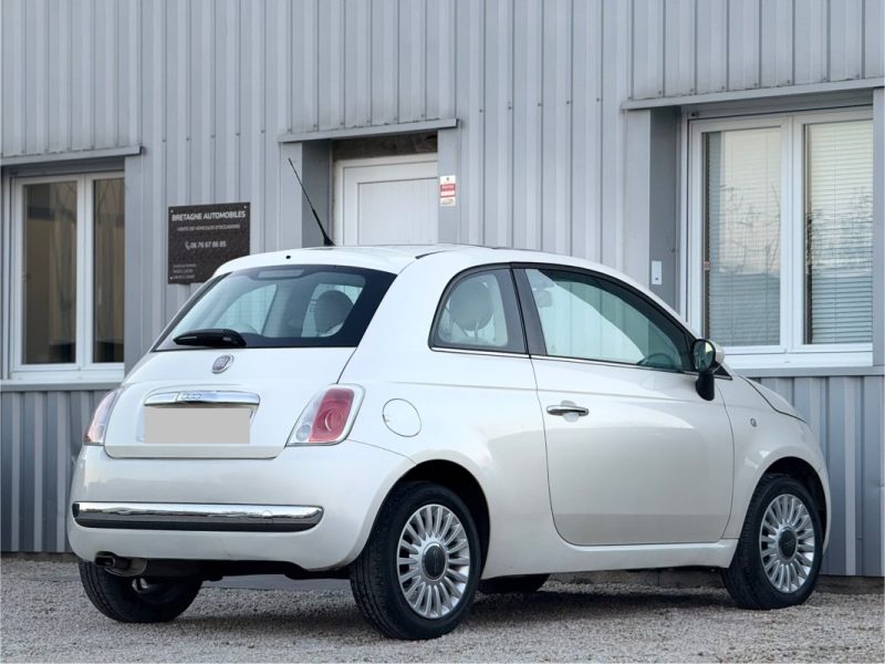FIAT 500 1.2 MPI 8V 69CV  LOUNGE STOP AND START 2009 123000KM 