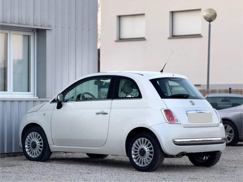 FIAT 500 1.2 MPI 8V 69CV  LOUNGE STOP AND START 2009 123000KM 
