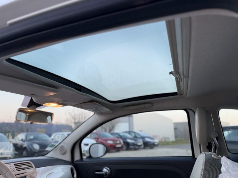 FIAT 500 1.2 MPI 8V 69CV  LOUNGE STOP AND START 2009 123000KM 