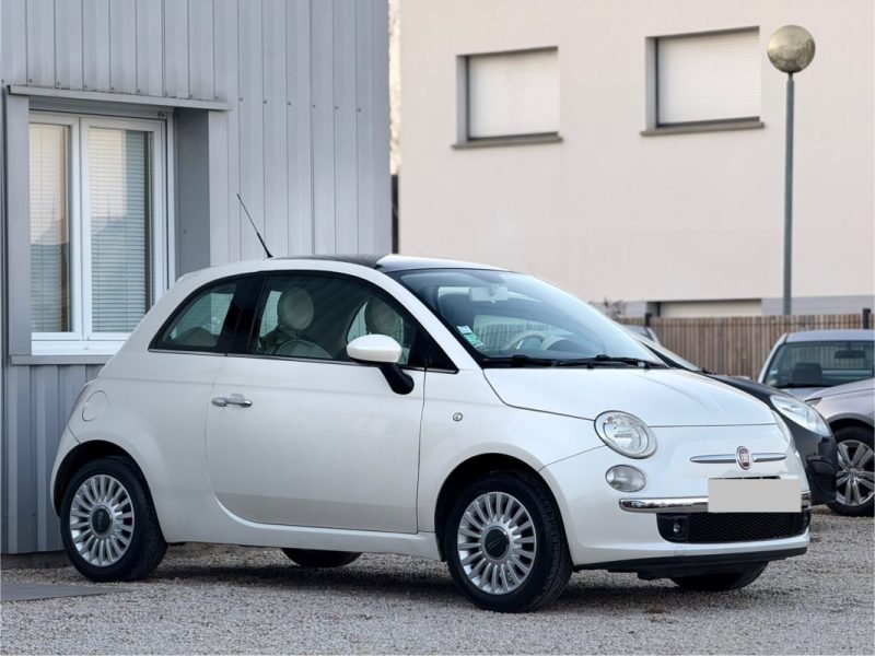 FIAT 500 1.2 MPI 8V 69CV  LOUNGE STOP AND START 2009 123000KM 
