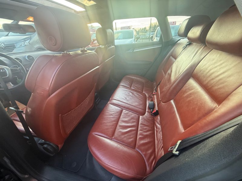 AUDI A3 SPORTBACK PHASE 2 BOITE AUTOMATIQUE 2.0 TDI - 16V 140CV 2011