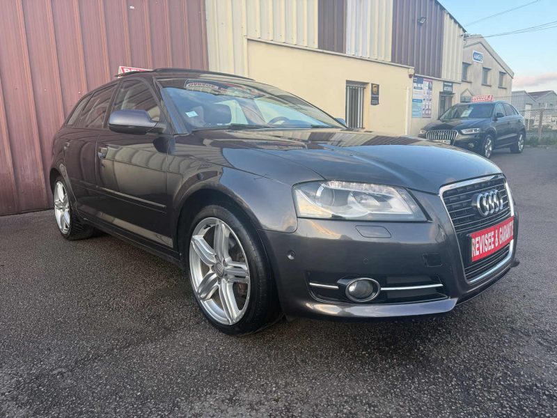 AUDI A3 SPORTBACK PHASE 2 BOITE AUTOMATIQUE 2.0 TDI - 16V 140CV 2011