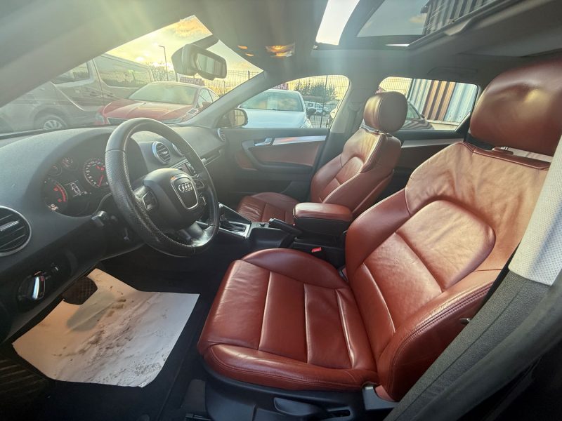 AUDI A3 SPORTBACK PHASE 2 BOITE AUTOMATIQUE 2.0 TDI - 16V 140CV 2011