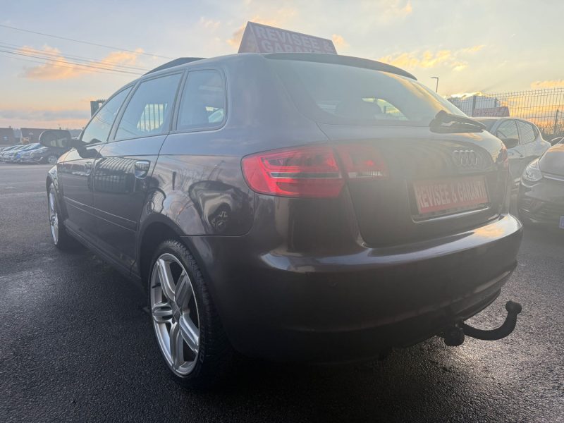AUDI A3 SPORTBACK PHASE 2 BOITE AUTOMATIQUE 2.0 TDI - 16V 140CV 2011