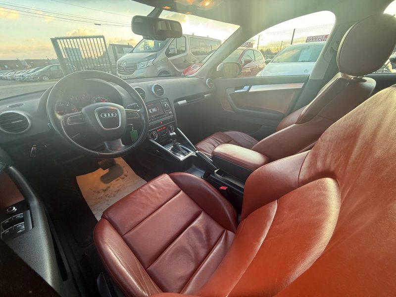 AUDI A3 SPORTBACK PHASE 2 BOITE AUTOMATIQUE 2.0 TDI - 16V 140CV 2011